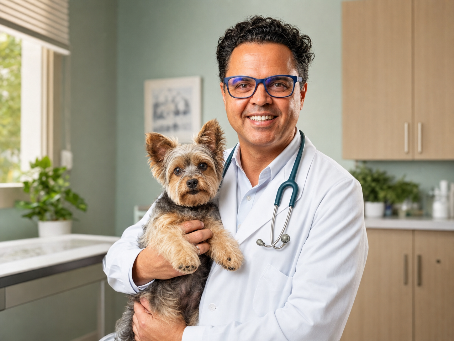 Dr. Fábio Stevanato com paciente